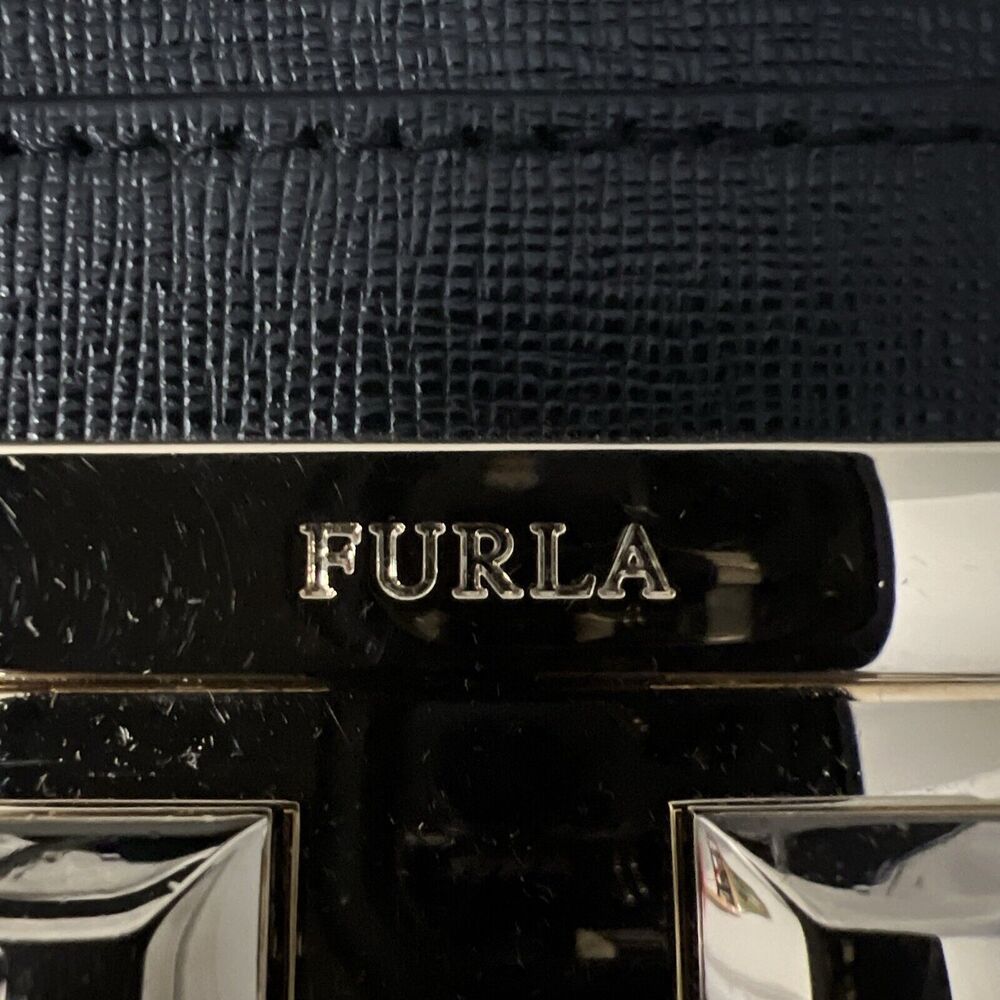 Furla Bella Top Handle S Nero Black Andromeda Genuine Leather BAUGLND 55 B3000 - Picture 3 of 16